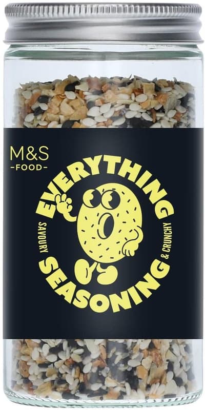 Marks & Spencer Směs sezamových semínek, sušené cibule, semínek máku a česneku