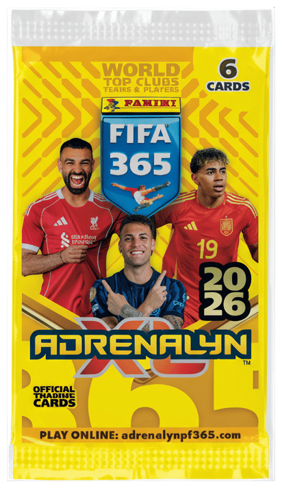Panini FIFA 365 2025/2026 Adrenalyn balíček sběratelských karet
