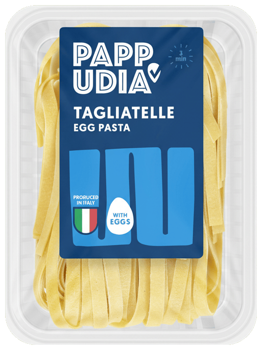 Pappudia Tagliatelle egg pasta