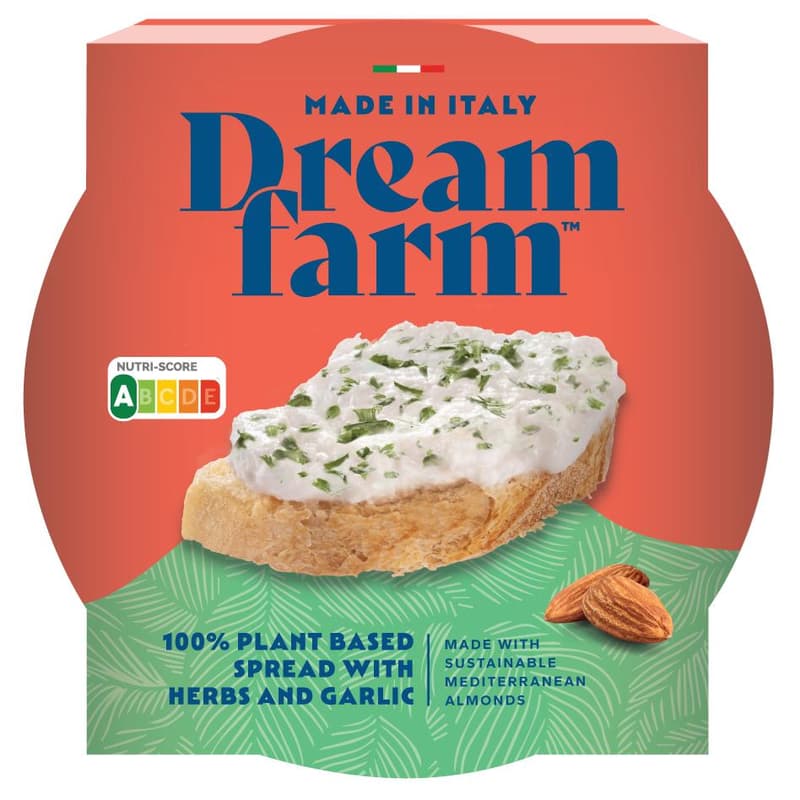 Dreamfarm Plant-based alternative to spread with herbs and garlic