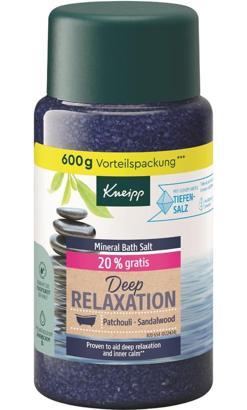 Kneipp Bath Salt Deep Relaxation 600g