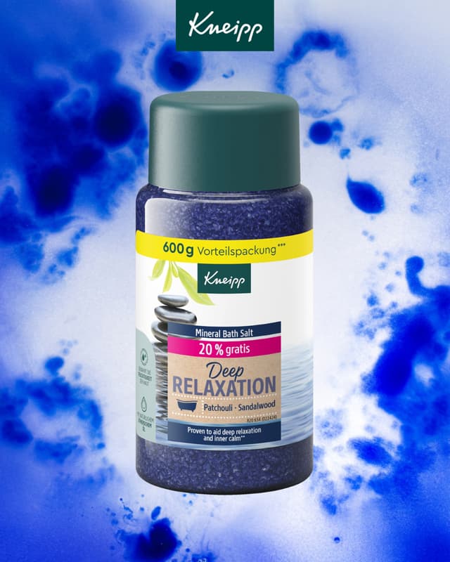Kneipp Deep Relaxation sůl do koupele