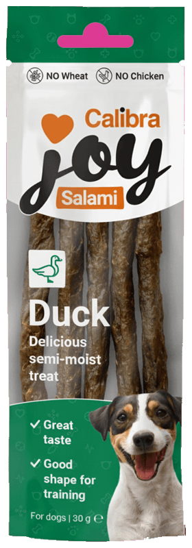 Calibra Joy Dog Salami kachní pamlsky pro psy
