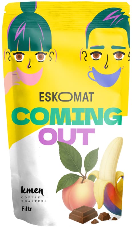 Kmen & Eskomat Coming Out filtr zrnková káva