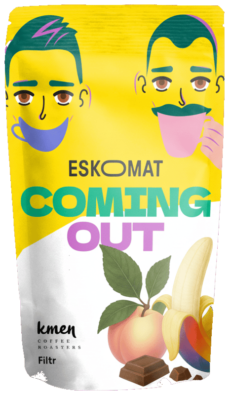 Kmen & Eskomat Coming Out filtr zrnková káva