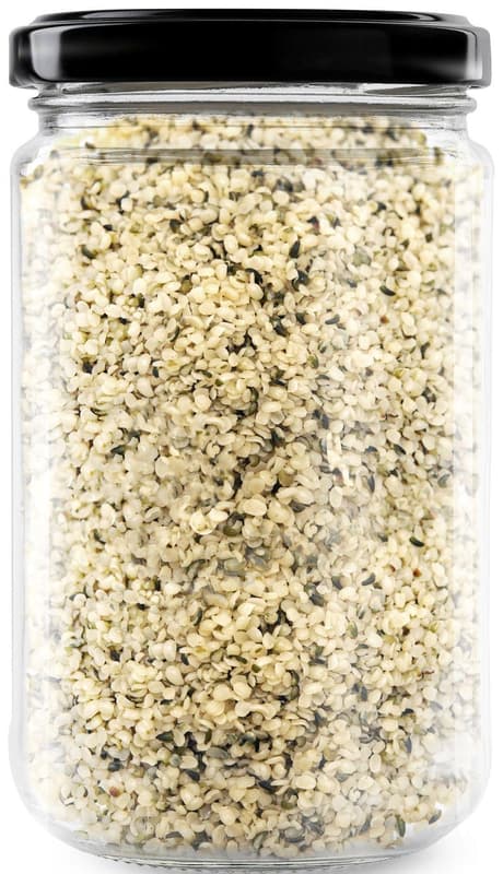 Hulled hemp seeds 380 g BIO   TURN THE PACKAGE