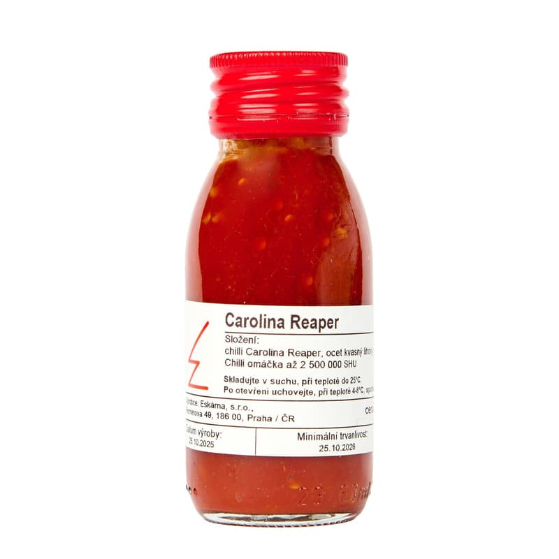 Pálivá omáčka Carolina Reaper