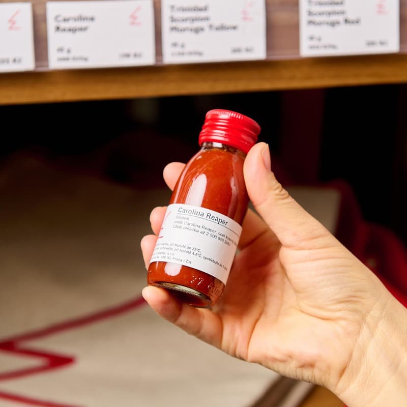 Pálivá omáčka Carolina Reaper