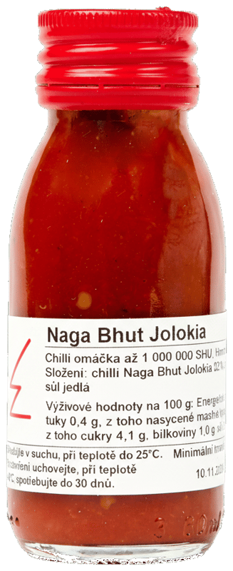 Naga Bhut Jolokia omáčka