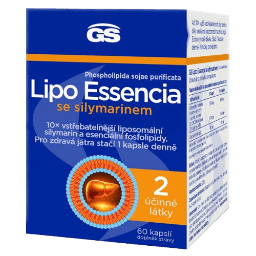 GS Lipo Essencia se silymarinem cps.60