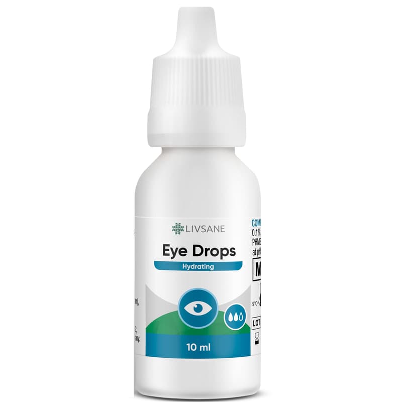 LIVSANE Oční kapky hydratační 10ml