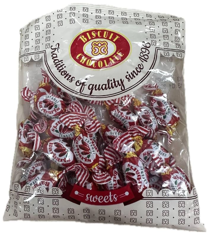 Biscuit Chocolate Caramel Candies "Barbaris"