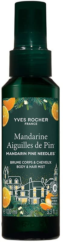 Yves Rocher Parfémovaný sprej na tělo a vlasy mandarinka & jehličí