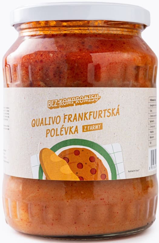 Rohlik.cz Qualivo Frankfurtská polévka s párkem