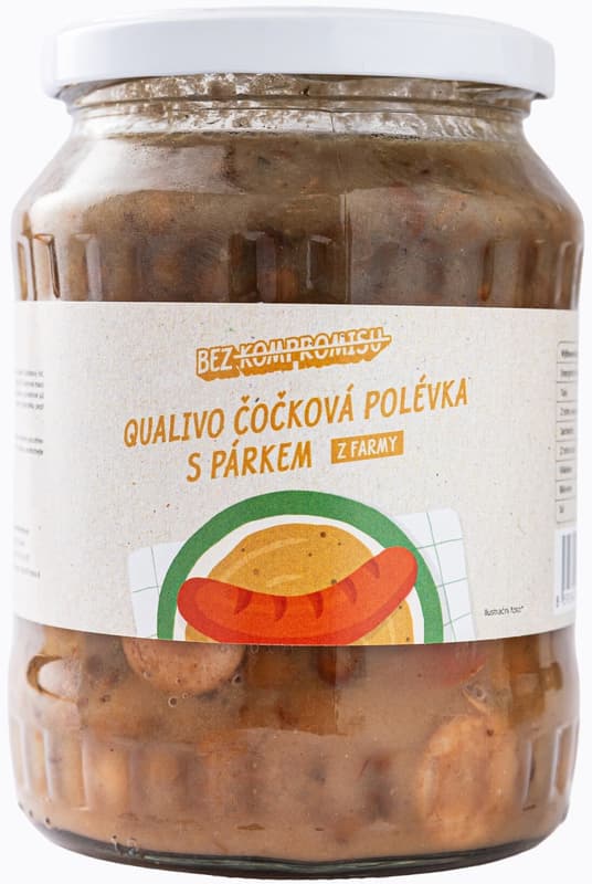Rohlik.cz Qualivo Lentil soup with sausage