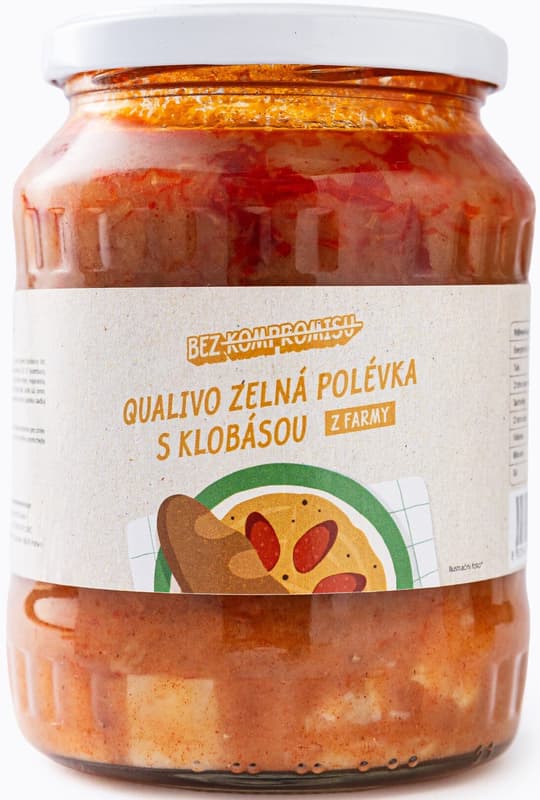 Rohlik.cz Qualivo Zelná polévka s klobásou