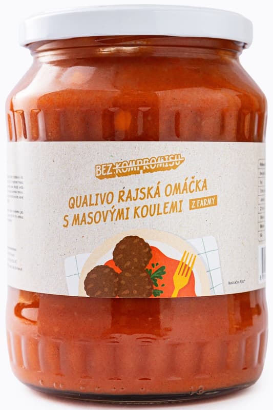 Rohlik.cz Qualivo Tomato sauce with meatballs