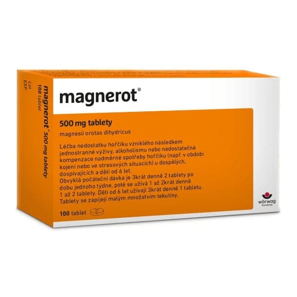 MAGNEROT 500MG Tableta 100
