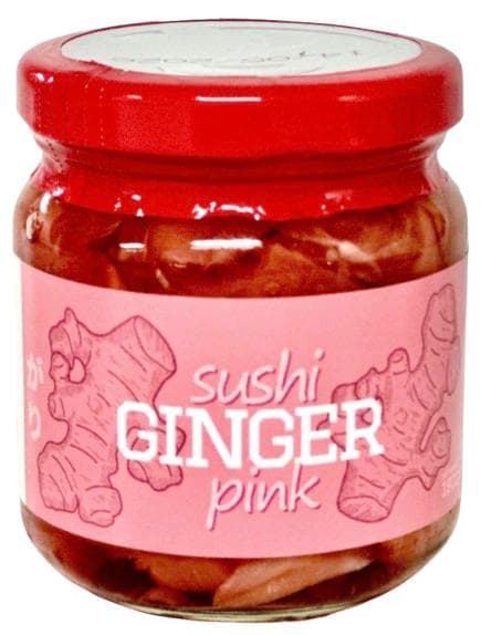 Hachi Pink Sushi Ginger Jar