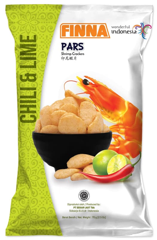 Finna Pars Krevetové krekry chilli a limetka