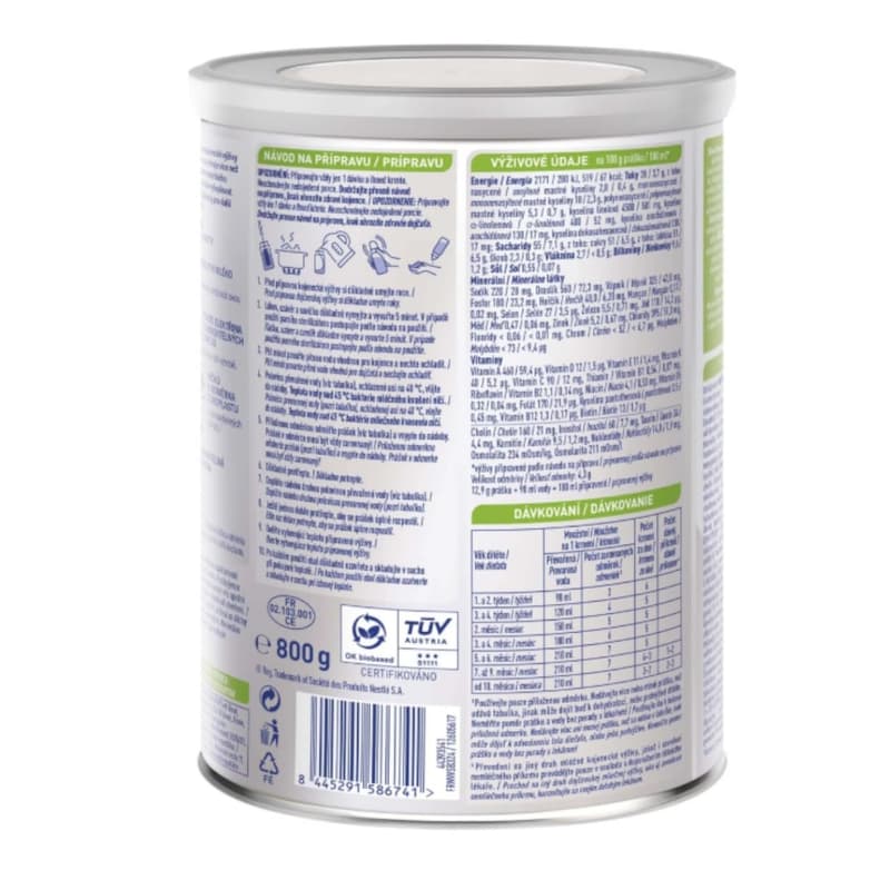 BEBA EXPERTpro AR kojen.mléko při ublinkávání 800g