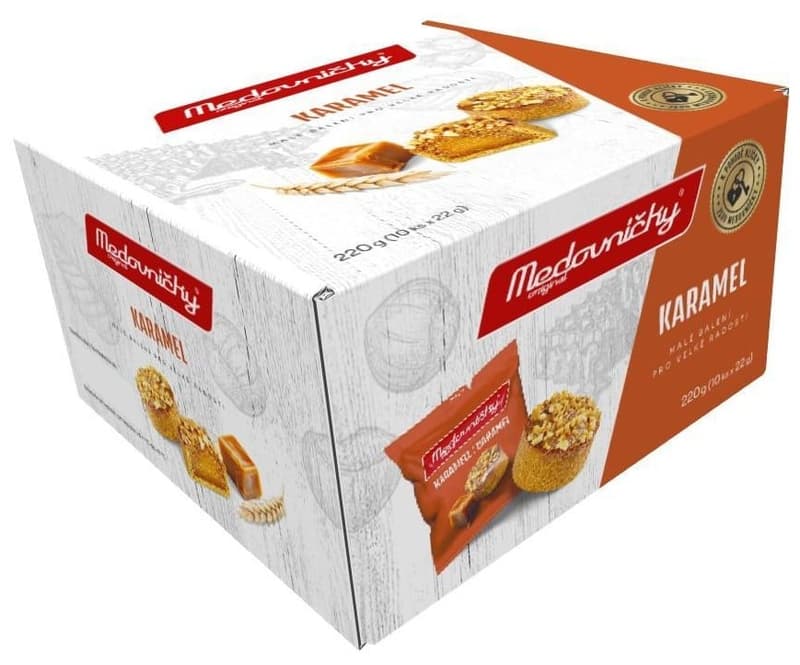 Medovníčky originál karamel (10×22 g)
