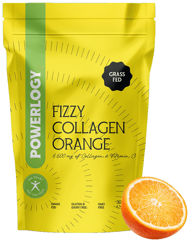 Powerlogy Fizzy collagen pomeranč
