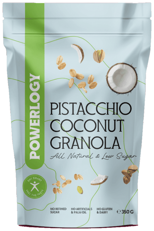 Powerlogy Granola pistacchio and coconut