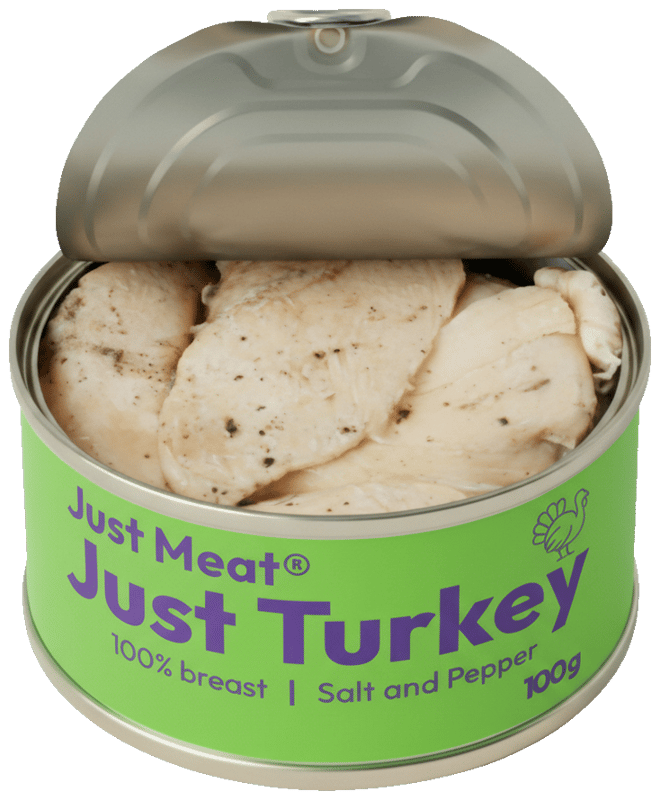 Just Meat Turkey breast with pepper and salt