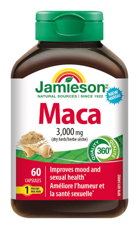 JAMIESON Maca 3000mg cps.60