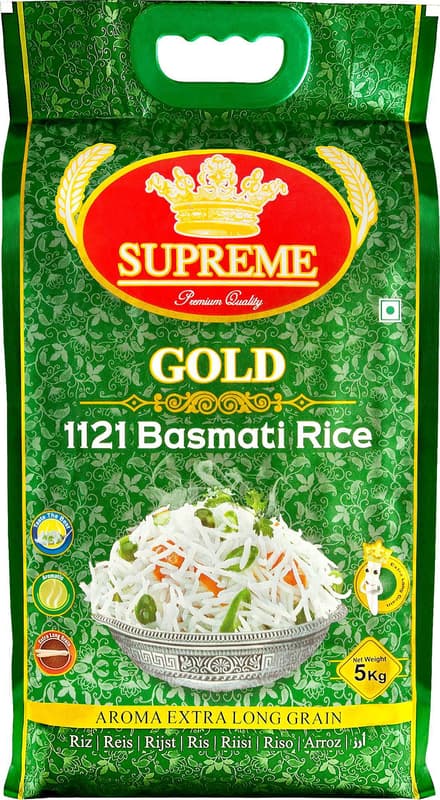 Supreme Gold Basmati rice 5 kg