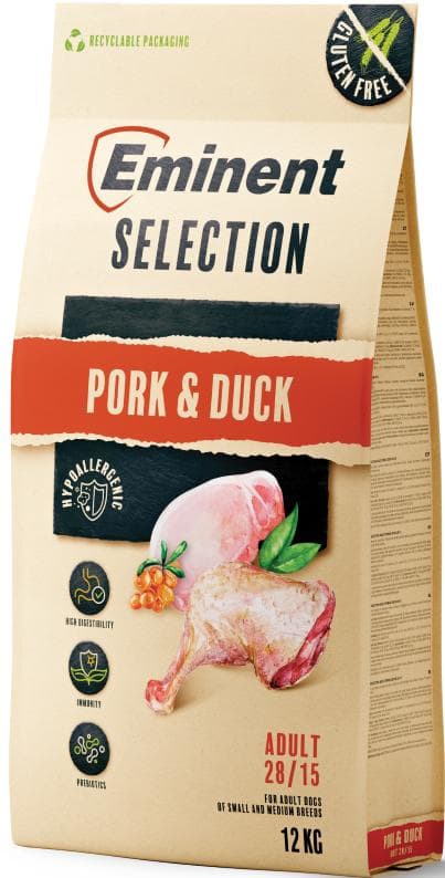 Eminent Selection Adult Pork & Duck 12 kg