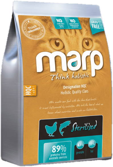 Marp Holistic Sterilised granule pro kastrované a starší kočky