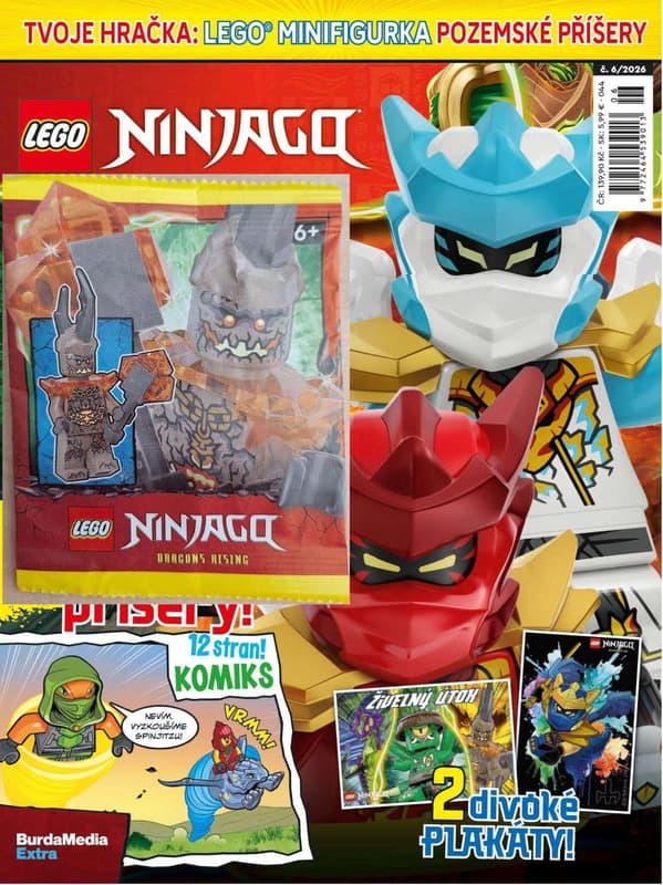 LEGO NINJAGO č. 6/26 + figurka Dragons Rising