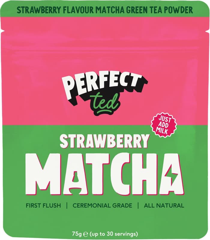 PerfectTed Ceremonial Matcha Strawberry