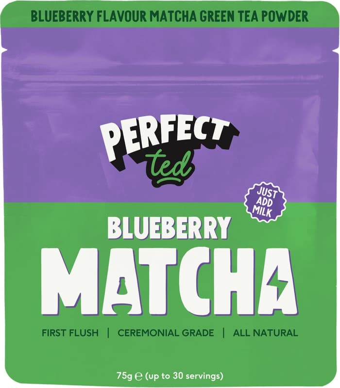 PerfectTed Ceremonial Matcha Blueberry