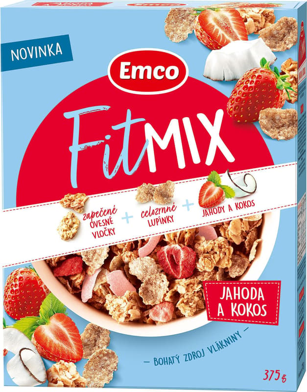 Emco Fitmix Strawberry and Coconut