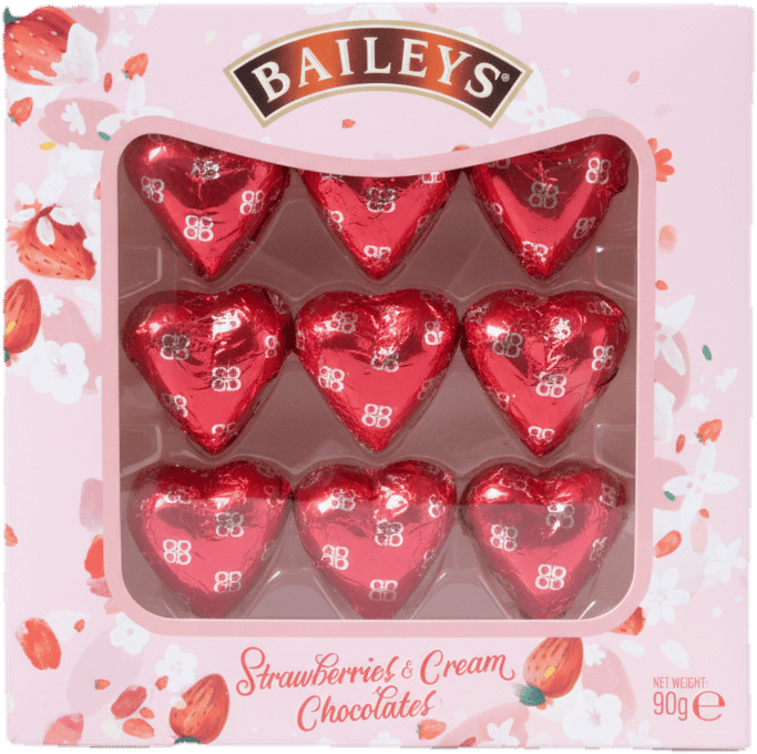 Baileys Čokoládové pralinky s příchutí jahod a smetany