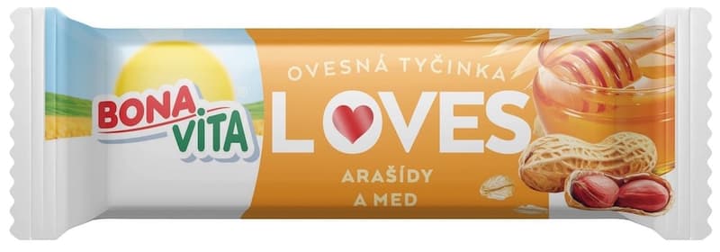 Bonavita Oat bar peanuts and honey