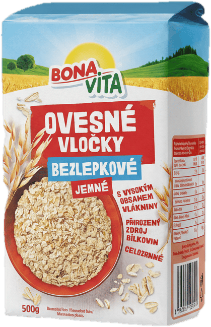 Bonavita Ovesné vločky jemné bez lepku