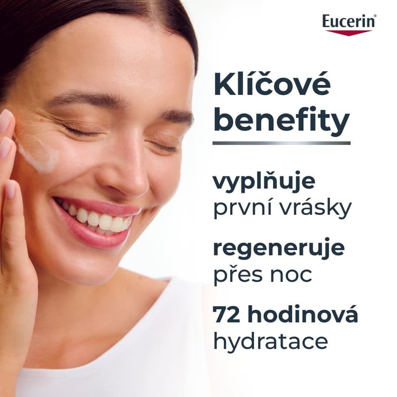 EUCERIN HYALURON-FILLER+3xEFFECT noční gel 50ml
