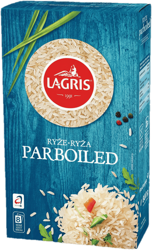Lagris Rice parboiled boiling bags