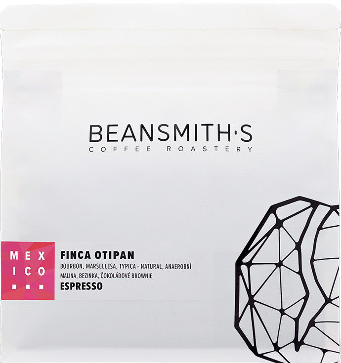 Beansmith's Mexiko Finca Otipan espresso zrnková káva
