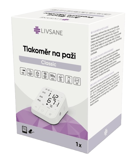 LIVSANE Tlakoměr na paži Classic 1ks