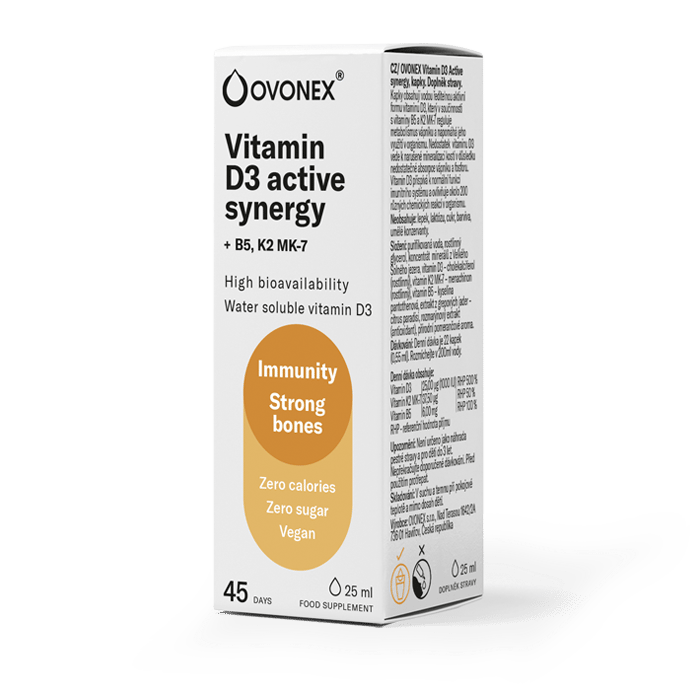 Ovonex Vitamin D3 Aktivní synergie 25ml