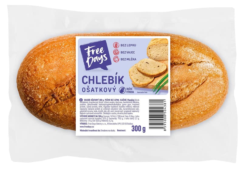 Free Days Basket bread gluten-free
