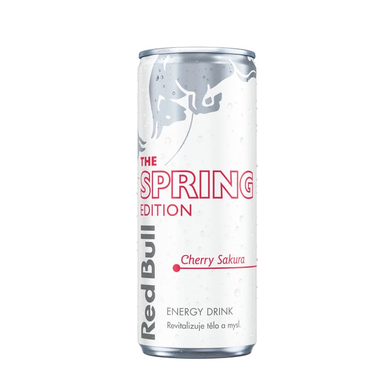 Red Bull Spring s příchutí třešně a sakury