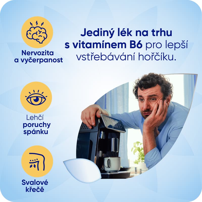 MAGNE B6 470MG/5MG Obalená tableta 180