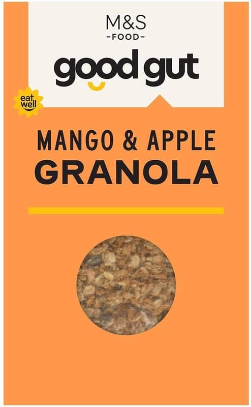 Marks & Spencer Granola z celozrnných ovesných vloček s mangem a jablkem