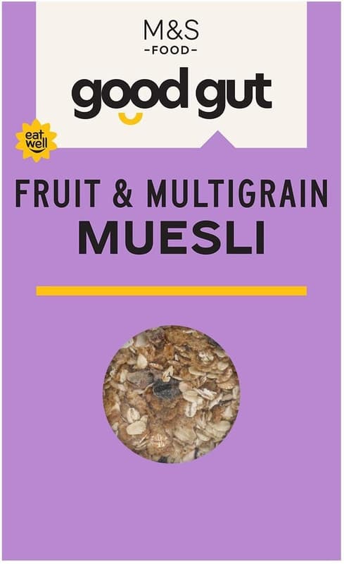 Marks & Spencer Müsli z celozrnných vloček se sušeným ovocem, semínky a ořechy